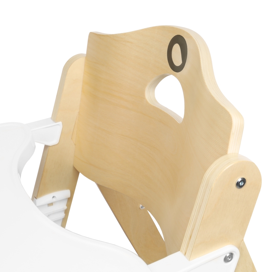 Lionelo - Dječja hranilica 3u1 FLORIS White Natural