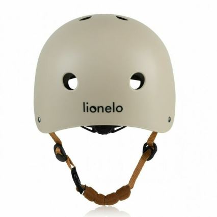 Lionelo - Dječja kaciga HELMET Bež Pijesak