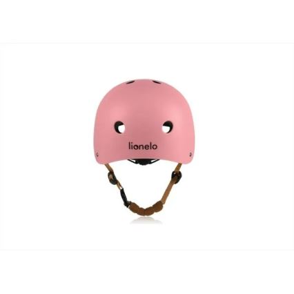 Lionelo - Dječja kaciga HELMET Ružičasta Rose