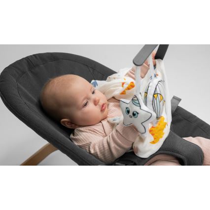 Lionelo - Dječja ljuljačka JUNE antracit