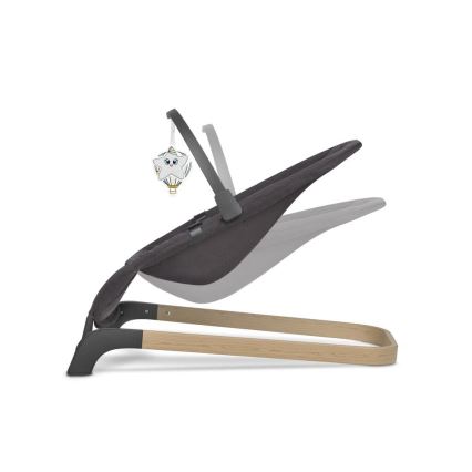 Lionelo - Dječja ljuljačka JUNE antracit