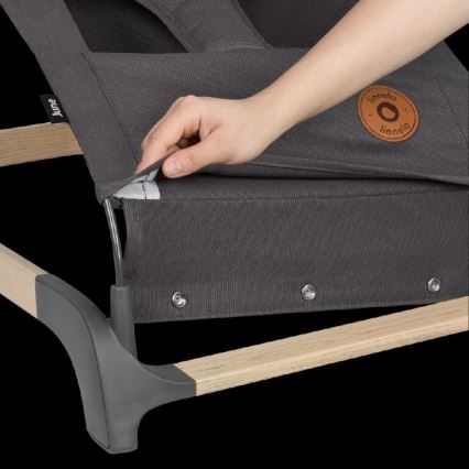 Lionelo - Dječja ljuljačka JUNE antracit