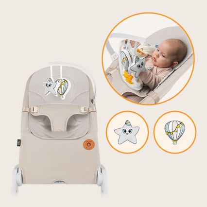 Lionelo - dječja ljuljačka LILAC, bež