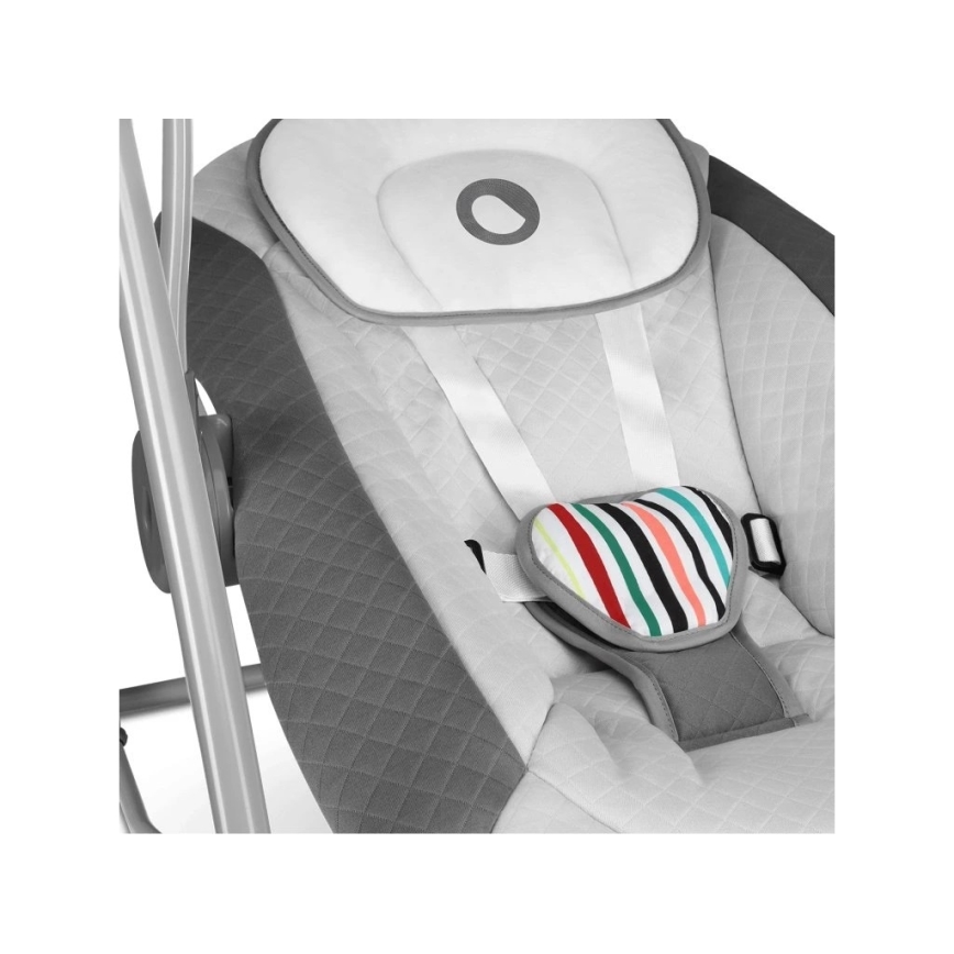 Lionelo - Dječja ljuljačka OTTO 4xLR14 Cozy Grey