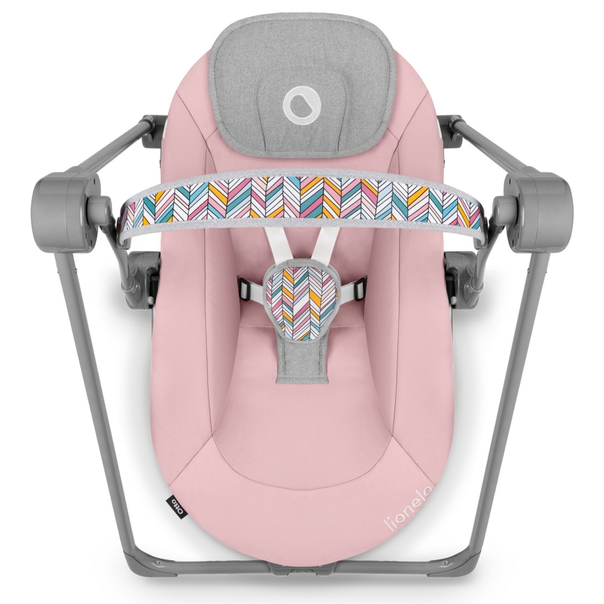 Lionelo - Dječja ljuljačka OTTO 4xLR14 Pink Baby
