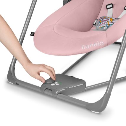 Lionelo - Dječja ljuljačka OTTO 4xLR14 Pink Baby