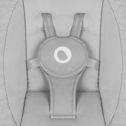 Lionelo - Dječja ljuljačka s melodijom IRIS Grey Concrete