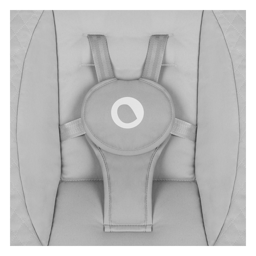 Lionelo - Dječja ljuljačka s melodijom IRIS Grey Concrete