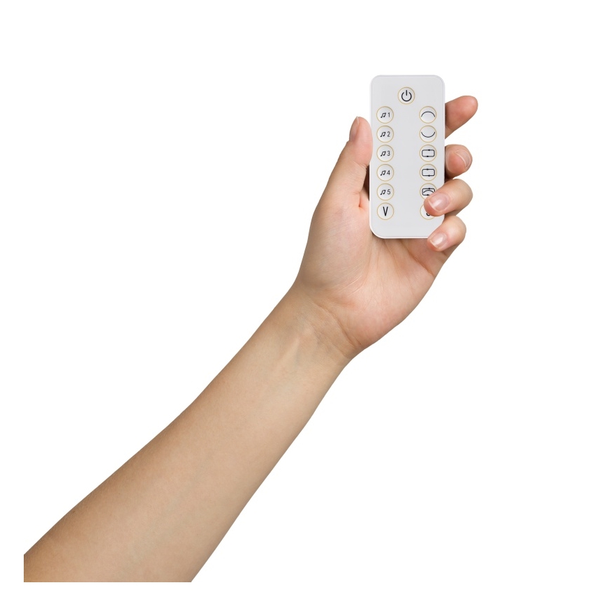 Lionelo - Dječja ljuljačka s melodijom OLIVIA Beige Natural + daljinski upravljač