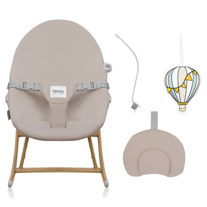 Lionelo - Dječja njihaljka DALIA ROCKER pješčano-bež