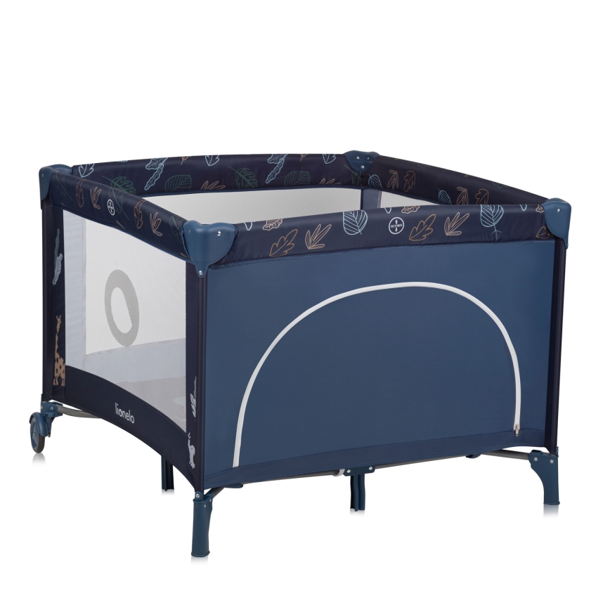 Lionelo - Dječja ogradica za igru BONNIE Blue Navy