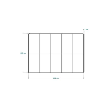 Lionelo - Dječja podloga za igru ROBBY
