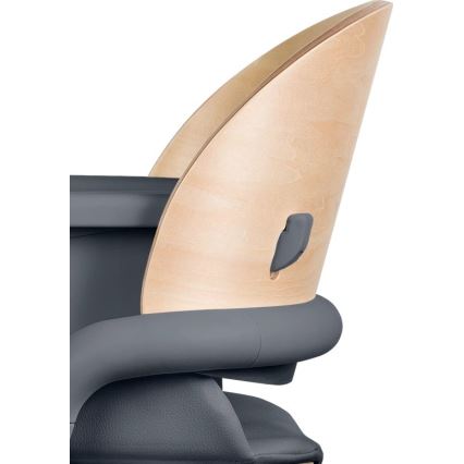 Lionelo - Dječja stolica za hranjenje 3u1 CELIA Grey Wood