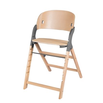 Lionelo - Dječja stolica za hranjenje 3u1 MEGAN Grey Wood