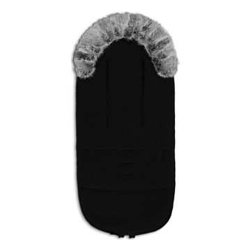 Lionelo - Dječja vreća za kolica FRODE Black Carbon