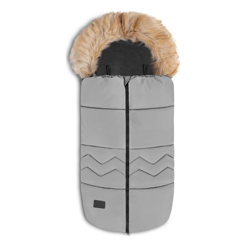 Lionelo - Dječja vreća za kolica FRODE Golubasto siva