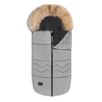 Lionelo - Dječja vreća za kolica FRODE Golubasto siva