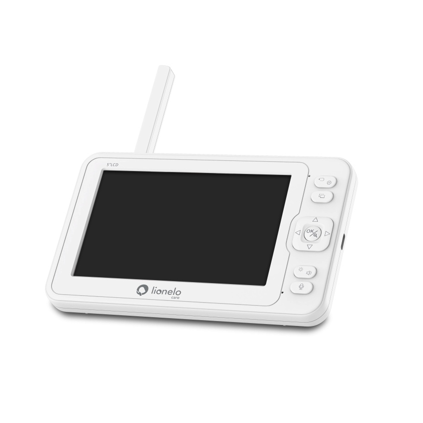 Lionelo - Dječji babyfon s monitorom BABYLINE 6.2 5V 3600 mAh