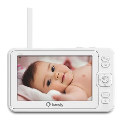 Lionelo - Dječji babyfon s monitorom BABYLINE 8.3 5V 3600 mAh