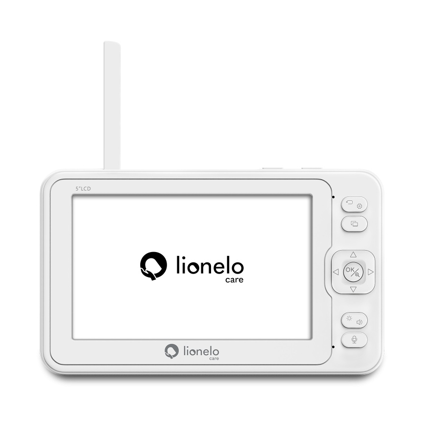 Lionelo - Dječji babyfon s monitorom BABYLINE 8.3 5V 3600 mAh