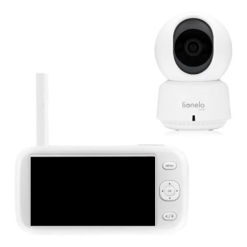 Lionelo - Dječji bebi-fon s monitorom BABYLINE 9.1 5V 3600 mAh