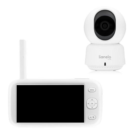 Lionelo - Dječji bebi-fon s monitorom BABYLINE 9.1 5V 3600 mAh