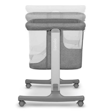 Lionelo - Dječji krevetić 3u1 AURORA tamnosiva