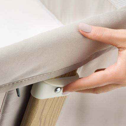 Lionelo - Dječji krevetić 5u1 THOMI PLUS bež pijesak