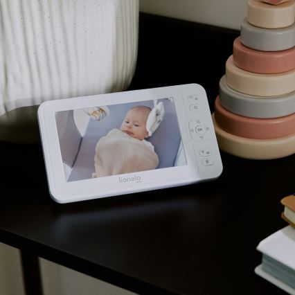 Lionelo - Dječji monitor BABYLINE 8.3 5V 3600 mAh