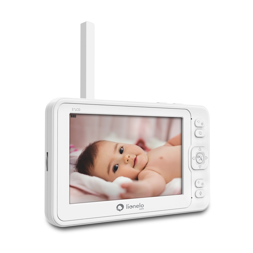 Lionelo - Dječji monitor BABYLINE 8.3 5V 3600 mAh
