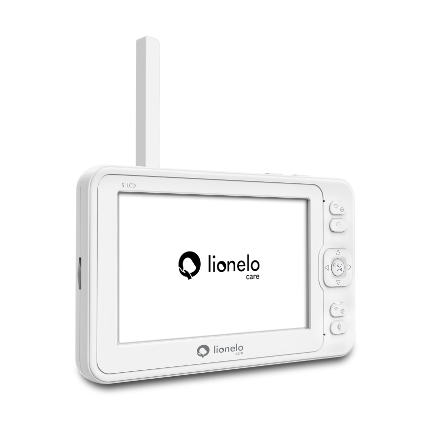 Lionelo - Dječji monitor BABYLINE 8.3 5V 3600 mAh