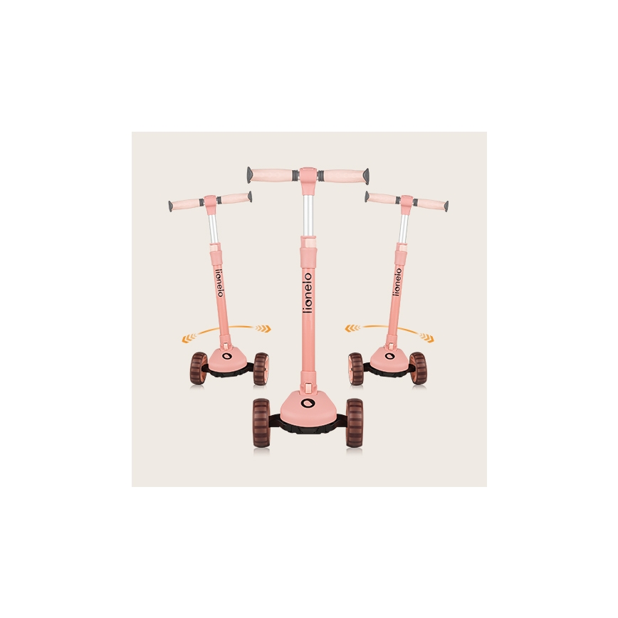 Lionelo - Dječji romobil 2 u 1 FRANKY, ružičasti