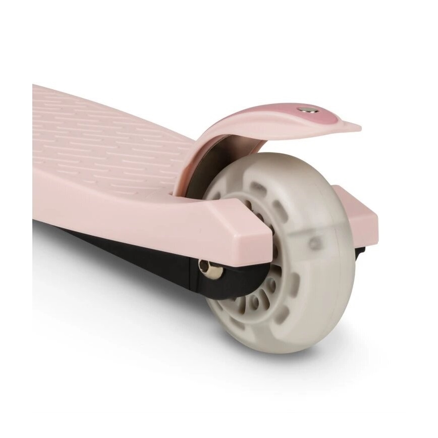 Lionelo - Dječji romobil JESSY 3xAA ružičasta