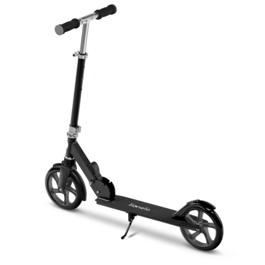 Lionelo - Dječji romobil LUCA crna