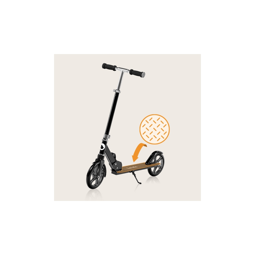 Lionelo - Dječji romobil LUCA crna