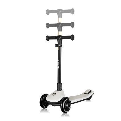 Lionelo - Dječji romobil MEY 3xAAA Beige Sand