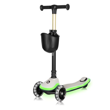 Lionelo - Dječji romobil MEY 3xAAA bež pijesak