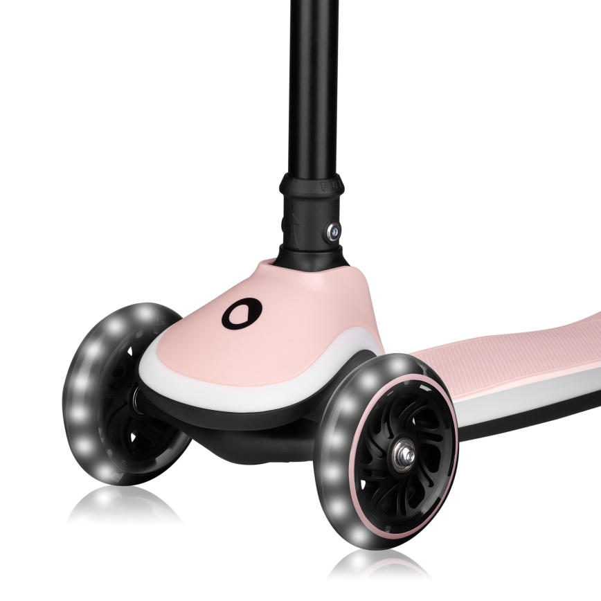 Lionelo - Dječji romobil MEY 3xAAA Pink Rose