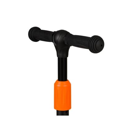 Lionelo - Dječji romobil TIMMY 3xAA narančasti/crni