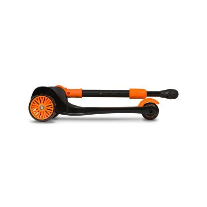 Lionelo - Dječji romobil TIMMY 3xAA narančasti/crni