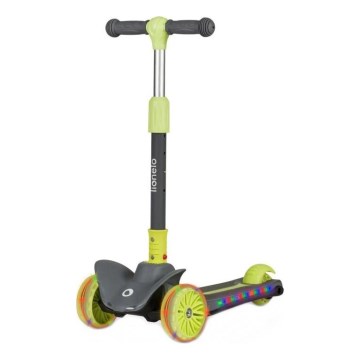 Lionelo - Dječji romobil TIMMY zelena/siva