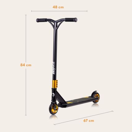 Lionelo - Dječji romobil WHIZZ crna