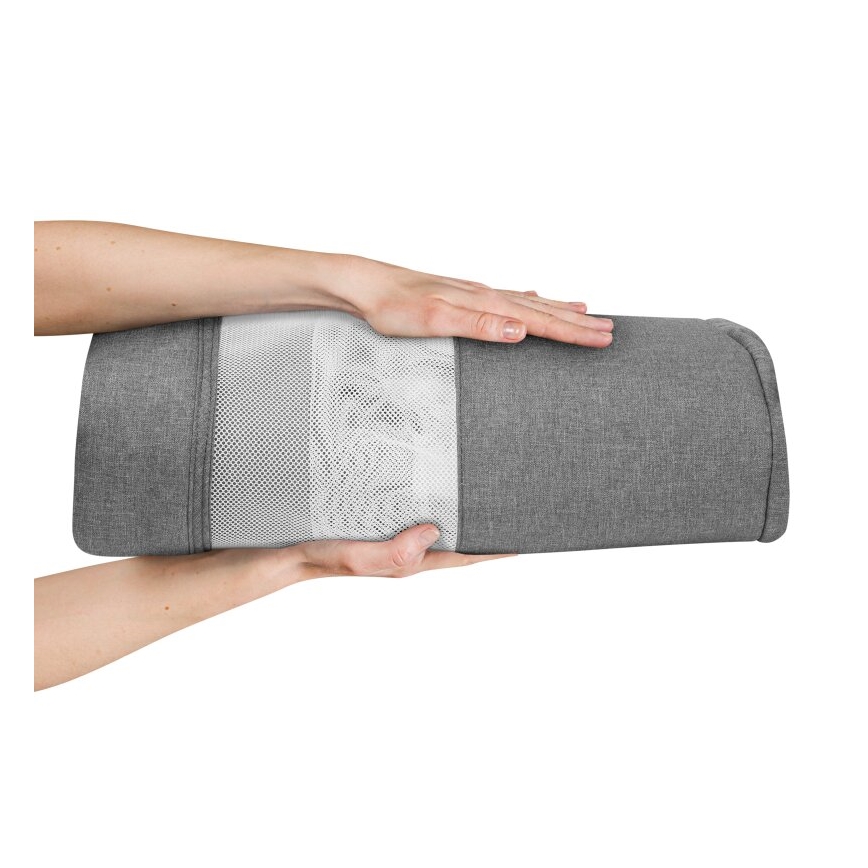 Lionelo - Dječji sivi krevetić 3 u 1 LEONIE PLUS