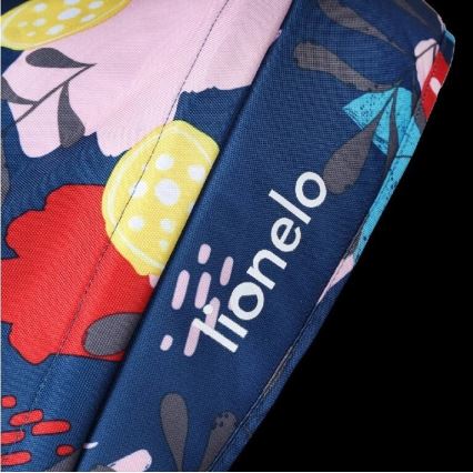 Lionelo - Dječji tricikl HAARI crna/šarena