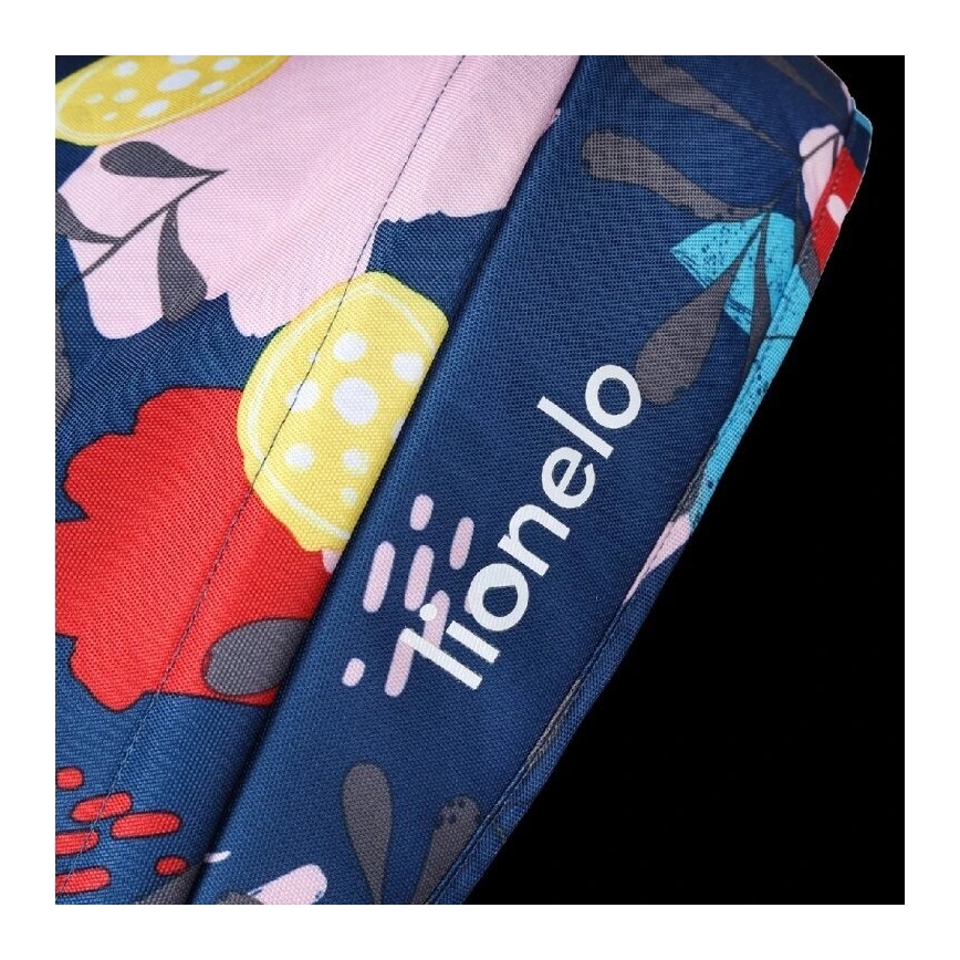 Lionelo - Dječji tricikl HAARI crna/šareni