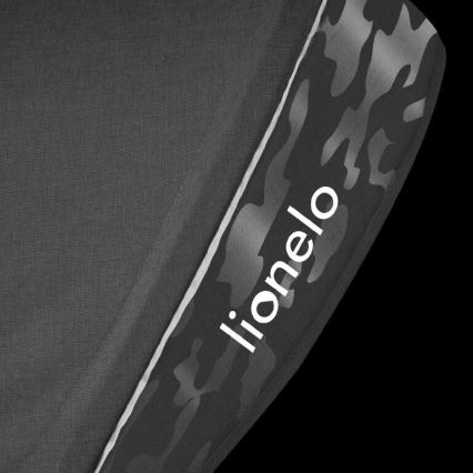 Lionelo - Dječji tricikl HAARI siva/crna