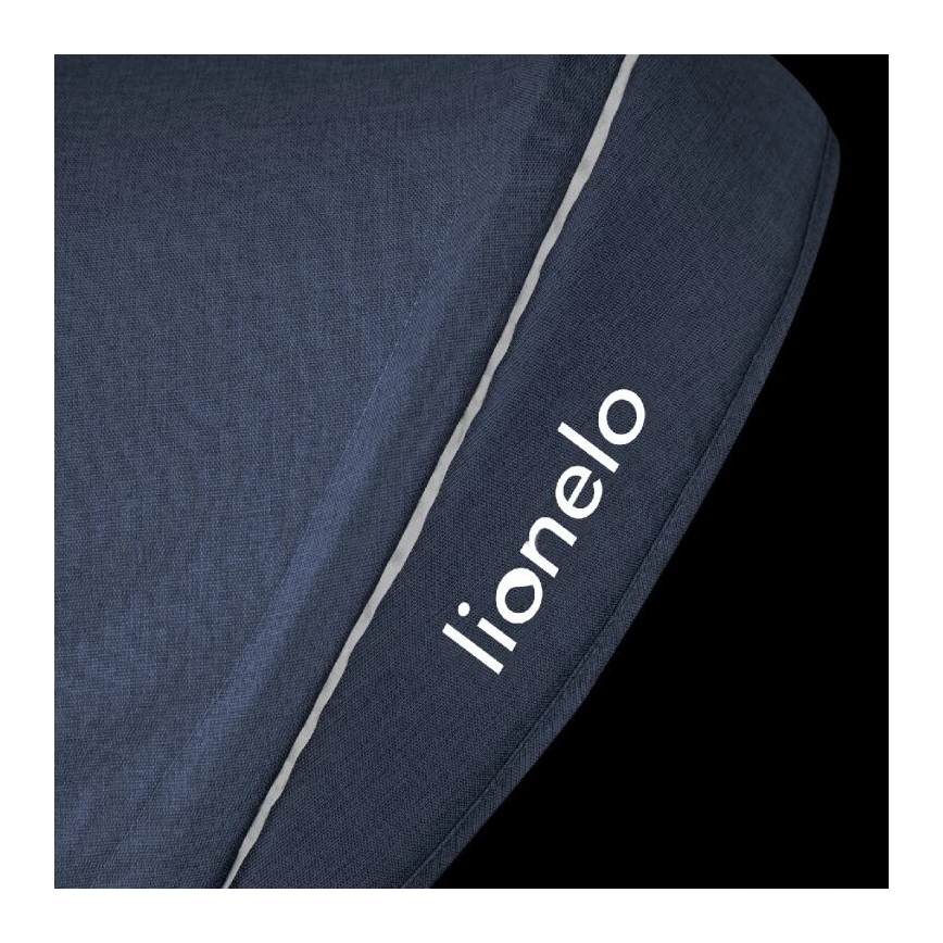 Lionelo - Dječji tricikl HAARI tamno plava/siva