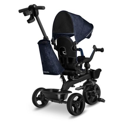 Lionelo - Dječji tricikl KORI Blue Navy