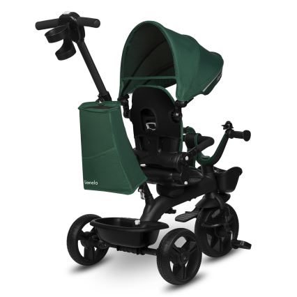 Lionelo - Dječji tricikl KORI Green Emerald