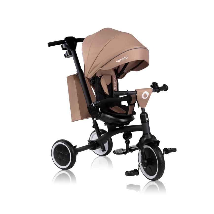Lionelo - Dječji tricikl TRIS PLUS Bež Pijesak